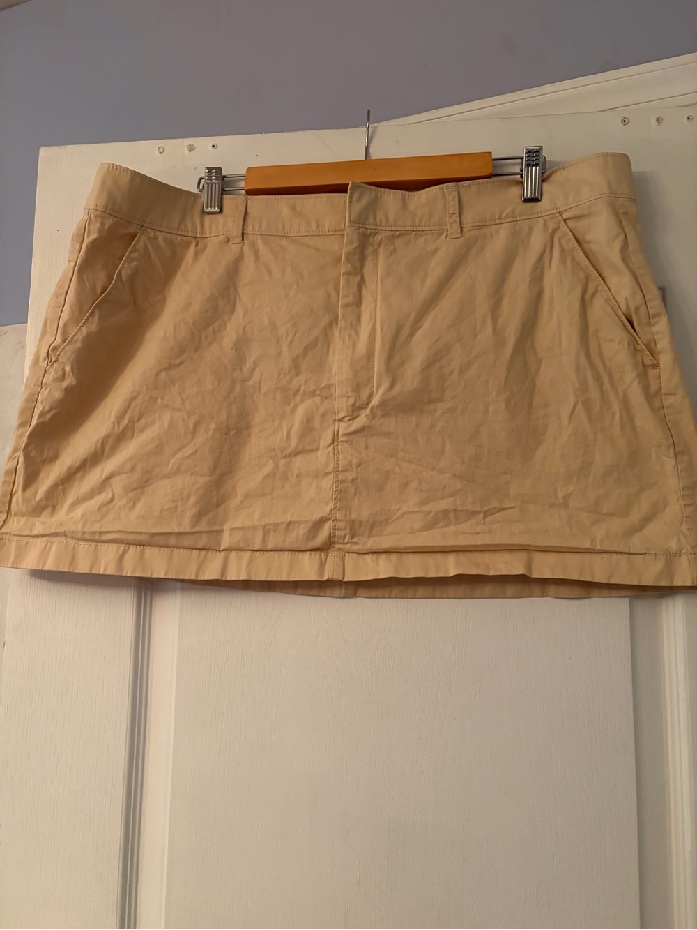 Abercrombie & Fitch Khaki Mini Skirt